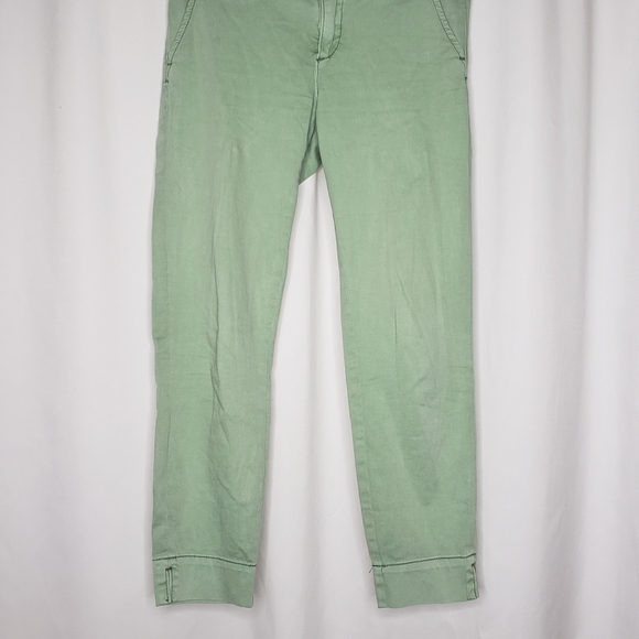Pilcro and the letterpress Anthropologie Stet Cropped Mint Jeans Sz 25 - Picture 2 of 9